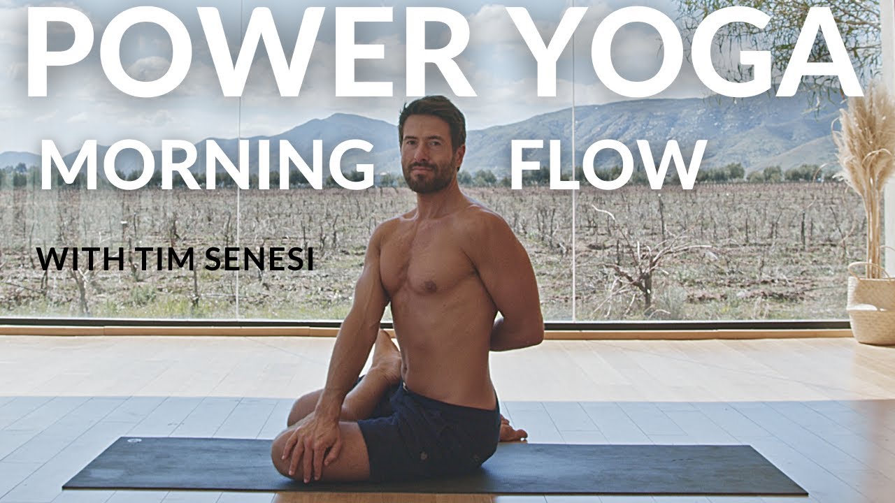 30 Min. Power Vinyasa Flow - Full Body Dynamic Flow Strong & Sweaty Class | Yoga With Tim