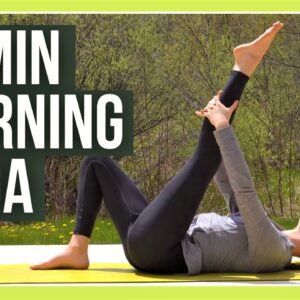 10 min Morning Yoga to Wake Up 🌿 EARTH ELEMENT