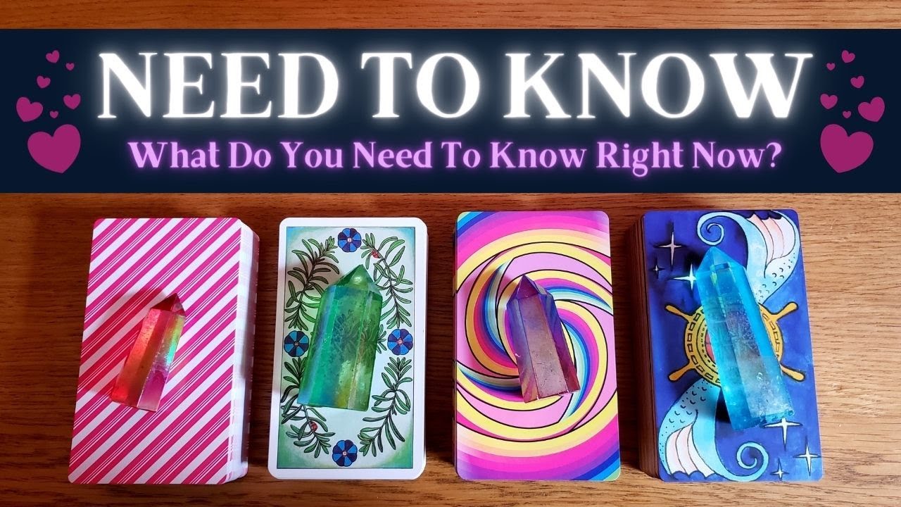 *EXACTLY* WHAT YOU NEED TO KNOW RIGHT NOW 😲❤️🔮 Pick A Card ~ Tarot Reading Messages From Spirit