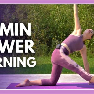 12 min Morning Power Yoga - CORE STRENGTH