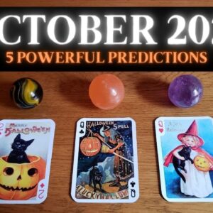 5 POWERFUL Predictions For October 2021 🤯 *Pick A Card* Psychic Tarot Reading 🎃👻🔮