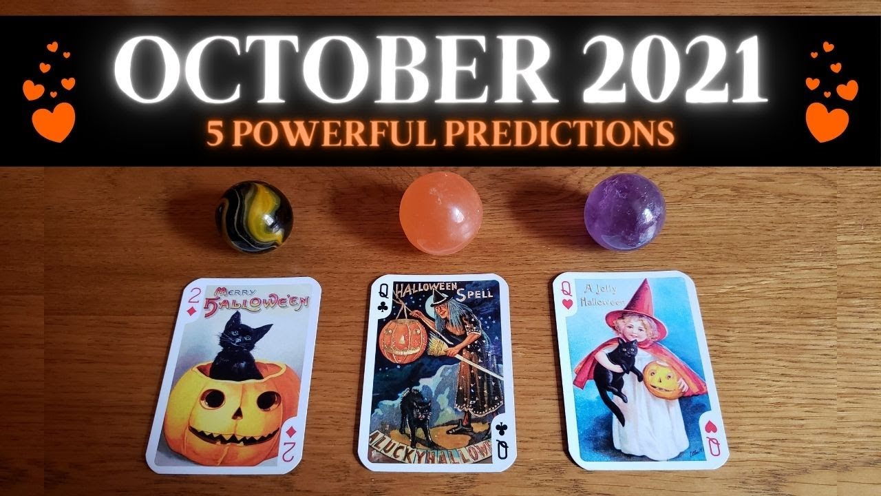 5 POWERFUL Predictions For October 2021 🤯 *Pick A Card* Psychic Tarot Reading 🎃👻🔮