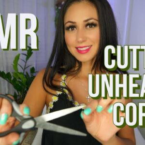 ASMR Reiki| Pulling & Cutting Negative Cords, Ties, Attachments| Releasing Unhealthy Relationships