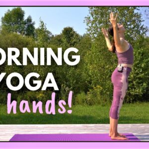 10 min HANDS FREE Morning Yoga (no downward dog or plank)