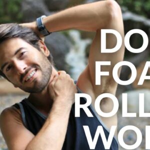 Best Routine For Neck, Upper Back, Shoulder Pain, Legs & Hips - Relieve Tension with Foam Rolling