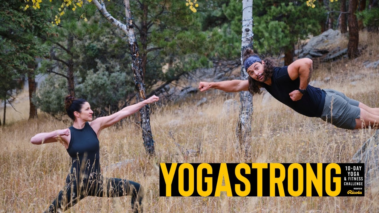 Register for free for 10-Day Yoga Strong Challenge (Dec 10-19, 2021) feat. Gina Caputo & Mike Aidala