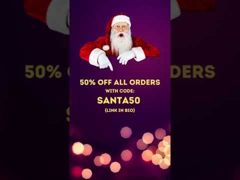 🎄🎅💖 50% off ALL ORDERS 🎄🎅💖 Christmas Sale! #shorts