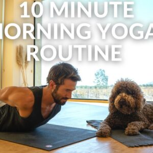 10 Minute Energizing Morning Flow Routine | Do This Daily! Stretch & Mobility Yoga for Flexibility