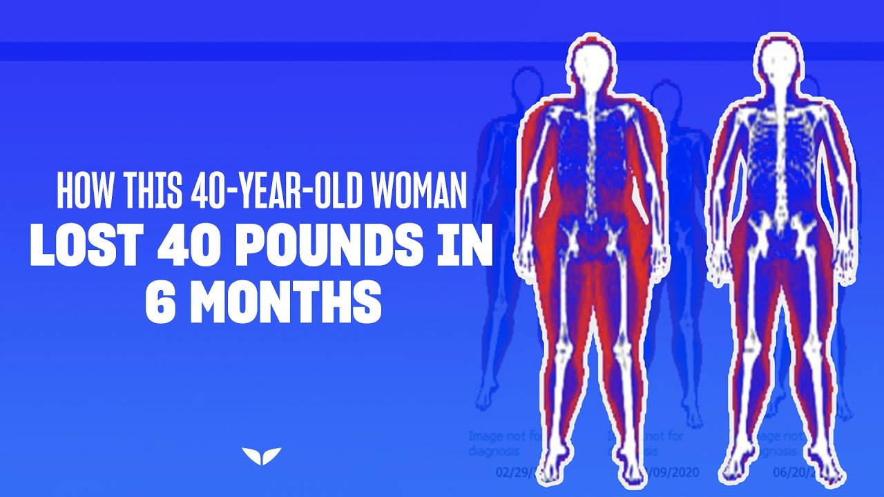 How this 40-year-old woman lost 40 pounds in 6 months