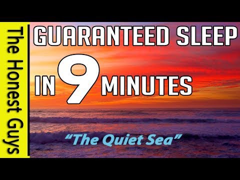 "The Quiet Sea" RAPID-DEEP RELAXATION & SLEEP. Short Guided Sleep Meditation/Visualisation.