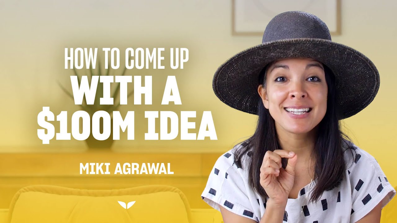 3 Questions you need to ask to come up with a great business idea | Miki Agrawal