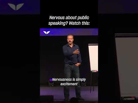 Nervous about public speaking? Watch this...