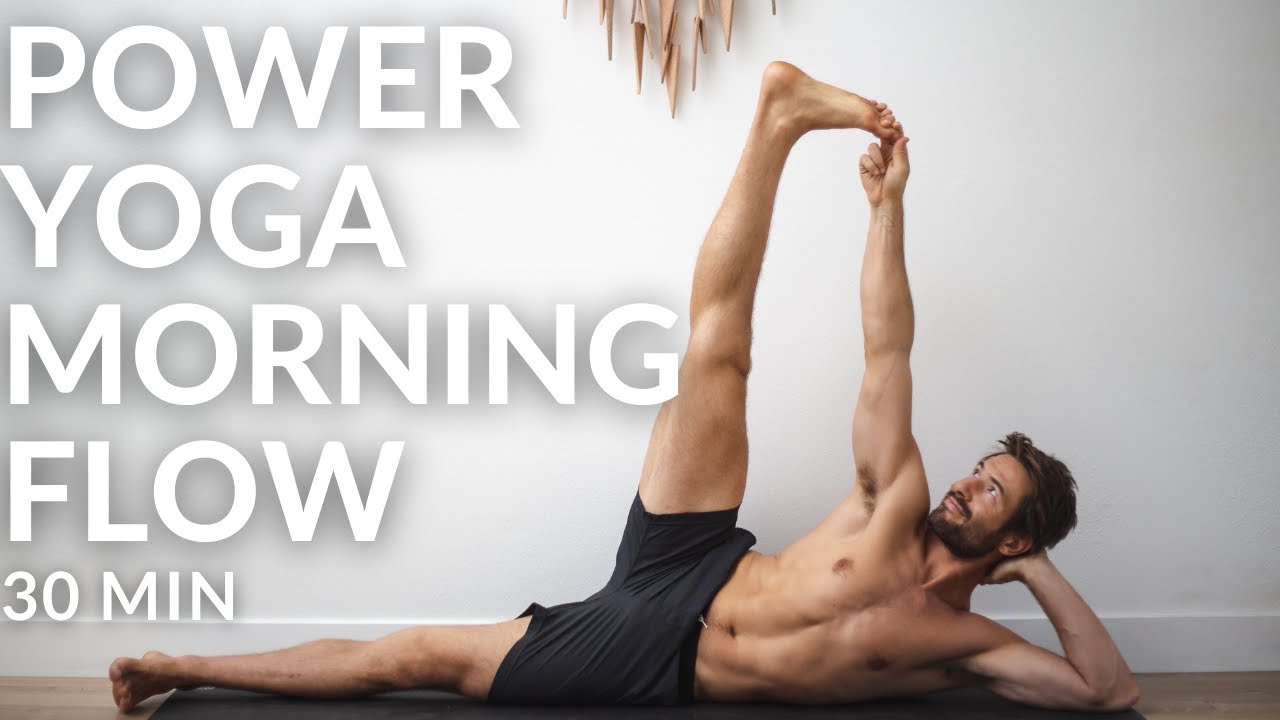 30 Min Power Yoga Morning Flow | Full Body Yoga Flow - Day 2 | Yoga With Tim