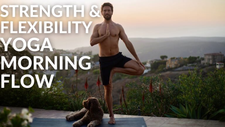 45 Min Power Yoga for Strength and Flexibility Vinyasa Flow Class - Day 5  | Yoga With Tim