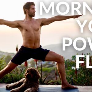Power Yoga Morning Flow Routine | 35 min Full Body Yoga Flow - Day 3 | Yoga With Tim