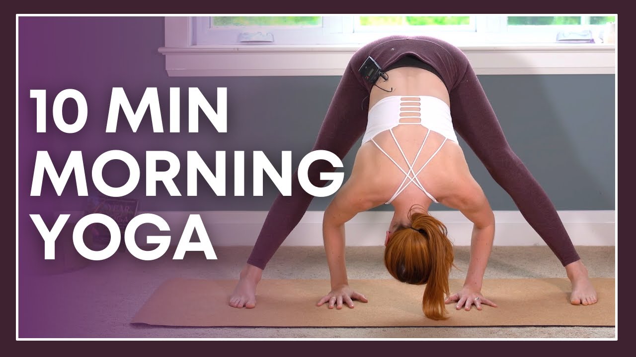 10 min CROWN CHAKRA Morning Yoga - FULL BODY Morning Yoga Stretch