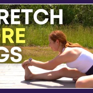 30 min Yoga for Tired Legs - STRETCH & RELAX Yoga with Kassandra