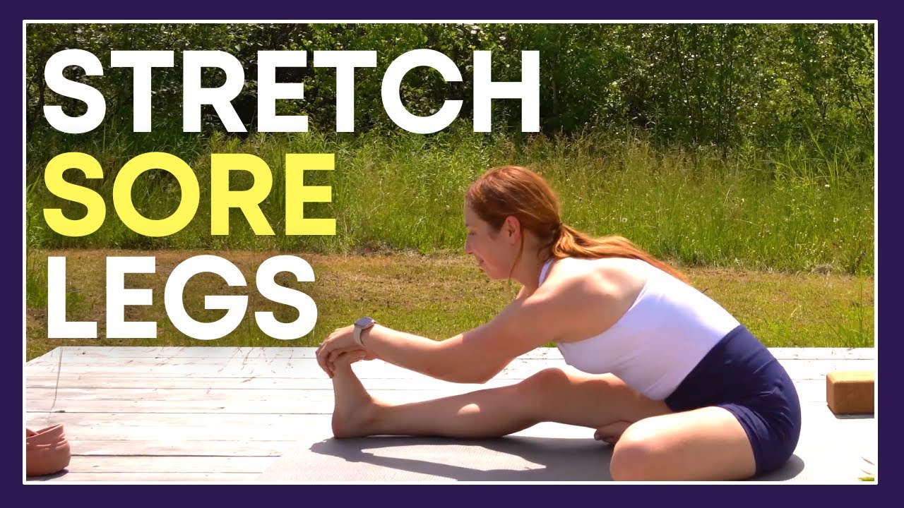 30 min Yoga for Tired Legs - STRETCH & RELAX Yoga with Kassandra