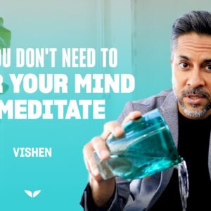 Why you don't need to clear your mind to meditate