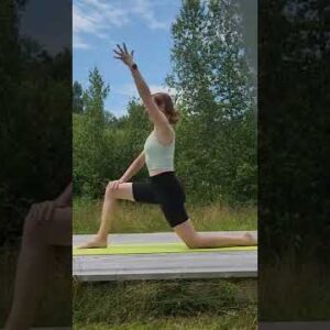 Yoga to FIX Anterior Pelvic Tilt - Lordosis Yoga Poses #shorts