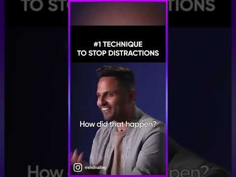 #1 Technique to Stop Distractions