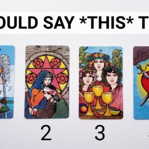 What Would He SAY To You If He Could?🥰❤️(Incredibly DETAILED & ACCURATE) *Pick A Card* Tarot Reading