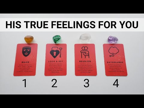 His TRUE Feelings For You RIGHT NOW 🤯💫❤️(Incredibly DETAILED & ACCURATE) *Pick A Card* Tarot Reading