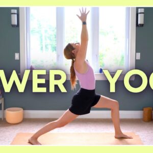 30 min Power Yoga - Intermediate ENERGIZING FULL BODY Yoga