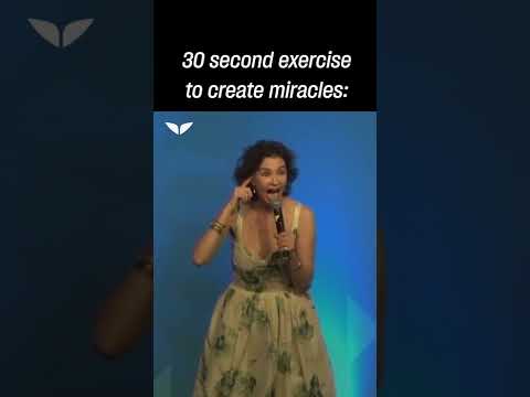 30-second exercise to create miracles