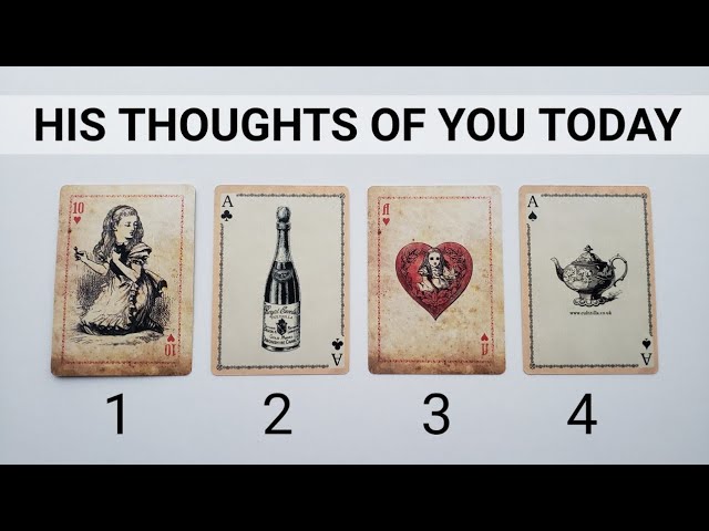 His THOUGHTS Of You TODAY 🥵🥰❤️ (Incredibly DETAILED & ACCURATE) *Pick A Card* Love Tarot Reading