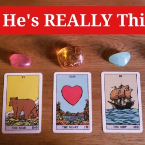 His EXACT Thoughts / Feelings About You RIGHT NOW 😲❤️(INSANELY ACCURATE) *Pick A Card* Tarot Reading