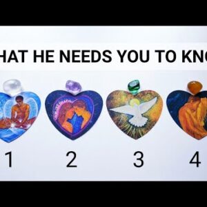 What He NEEDS YOU TO KNOW😱🔥❤️(Incredibly DETAILED & ACCURATE) *Pick A Card* Reading THINKING FEELING