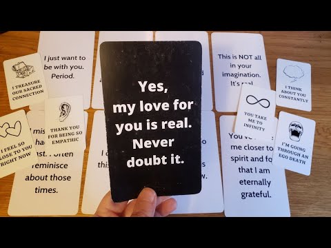 His TRUE Feelings For You 💑❤️(Incredibly DETAILED & ACCURATE) *Pick A Card* Twin Flame Tarot Reading