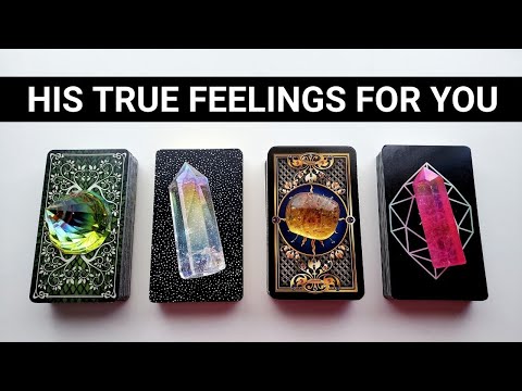 His TRUE Feelings For You 😲❤️(Super DEEP Feelings REVEALED 🤯) *Pick A Card* Twin Flame Tarot Reading