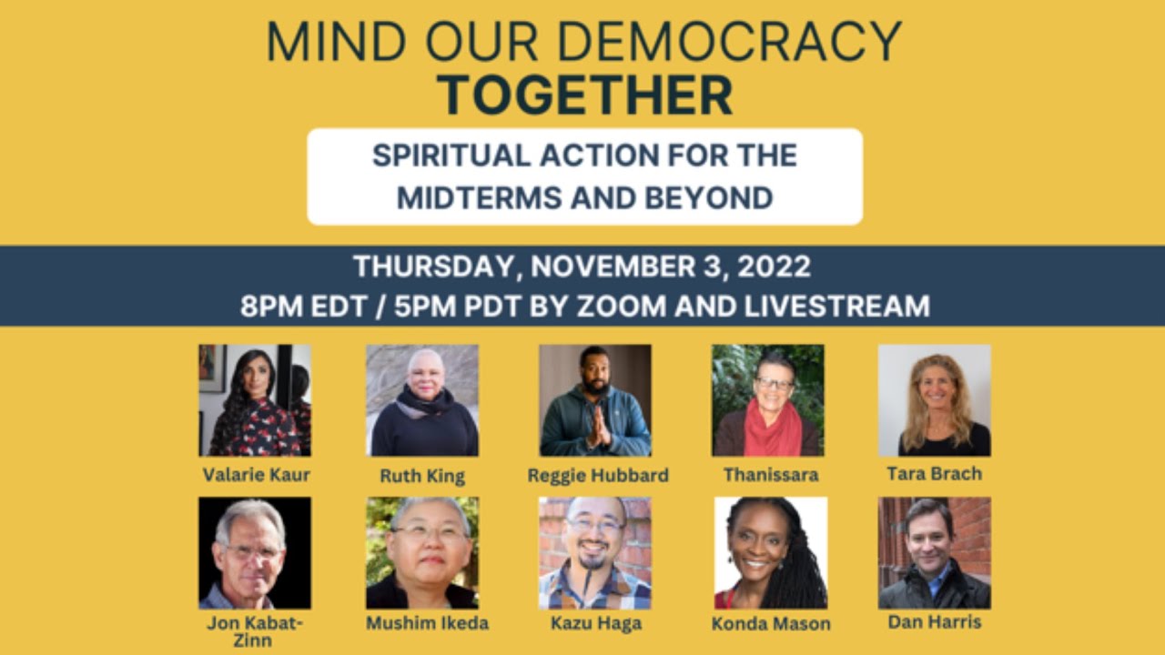 Mind Our Democracy Together: Spiritual Action for the Midterms and Beyond