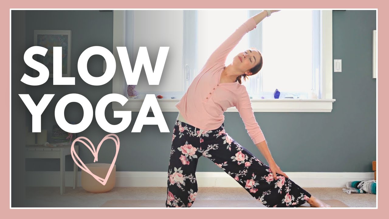 30 min Deep Stretch Yoga - SLOW & MELLOW