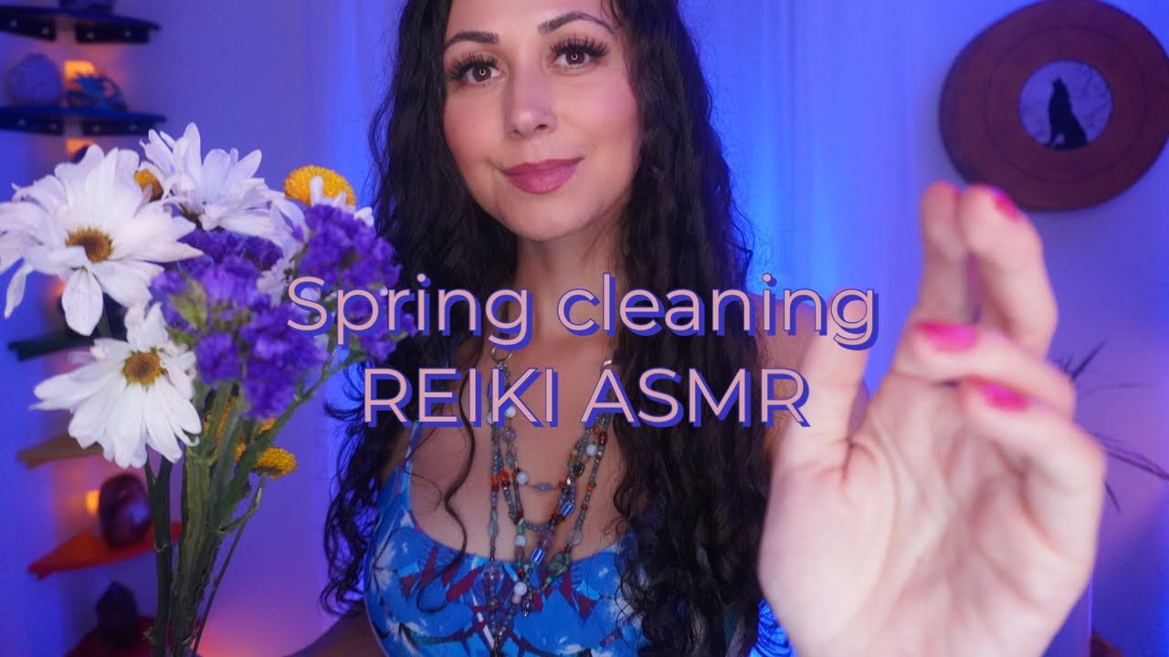 Energetic Spring cleaning-Cord cutting, Chakra balance, Rebirth| Light language GALACTIC REIKI ASMR