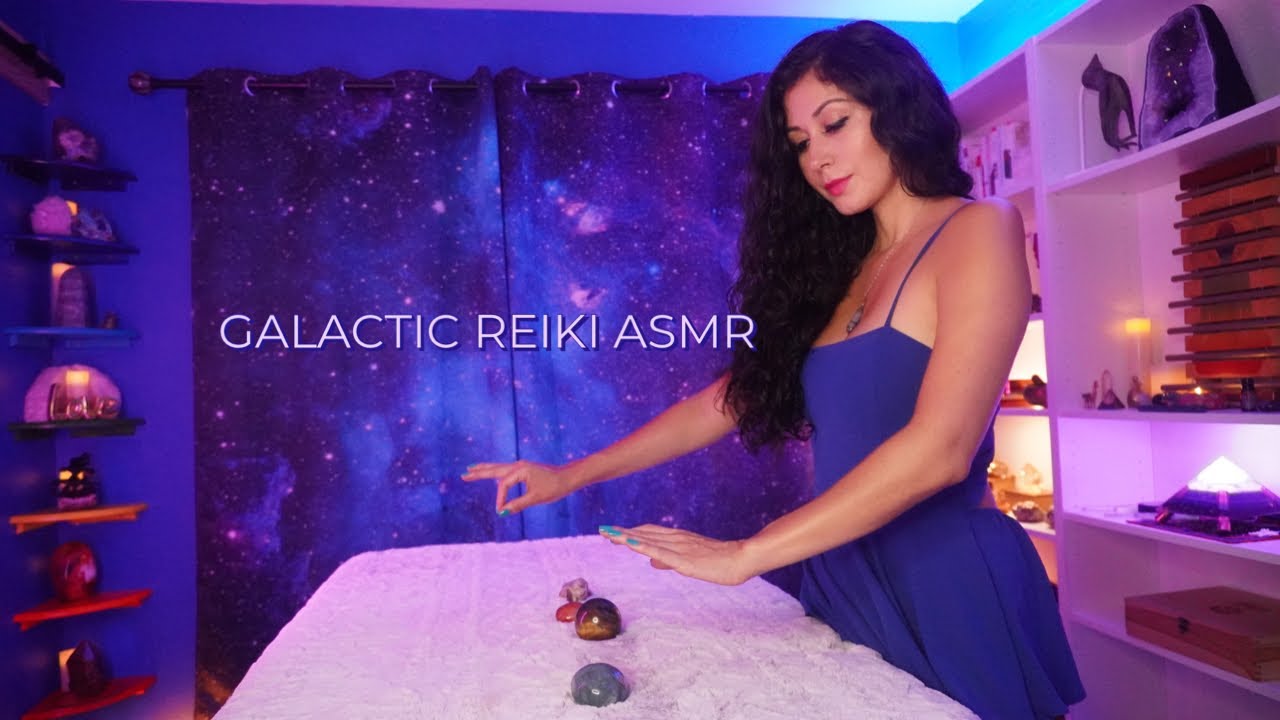 7 Chakra healing Spin ✨Star family Cosmic Awakening✨Singing bowl, Light language Galactic Reiki ASMR