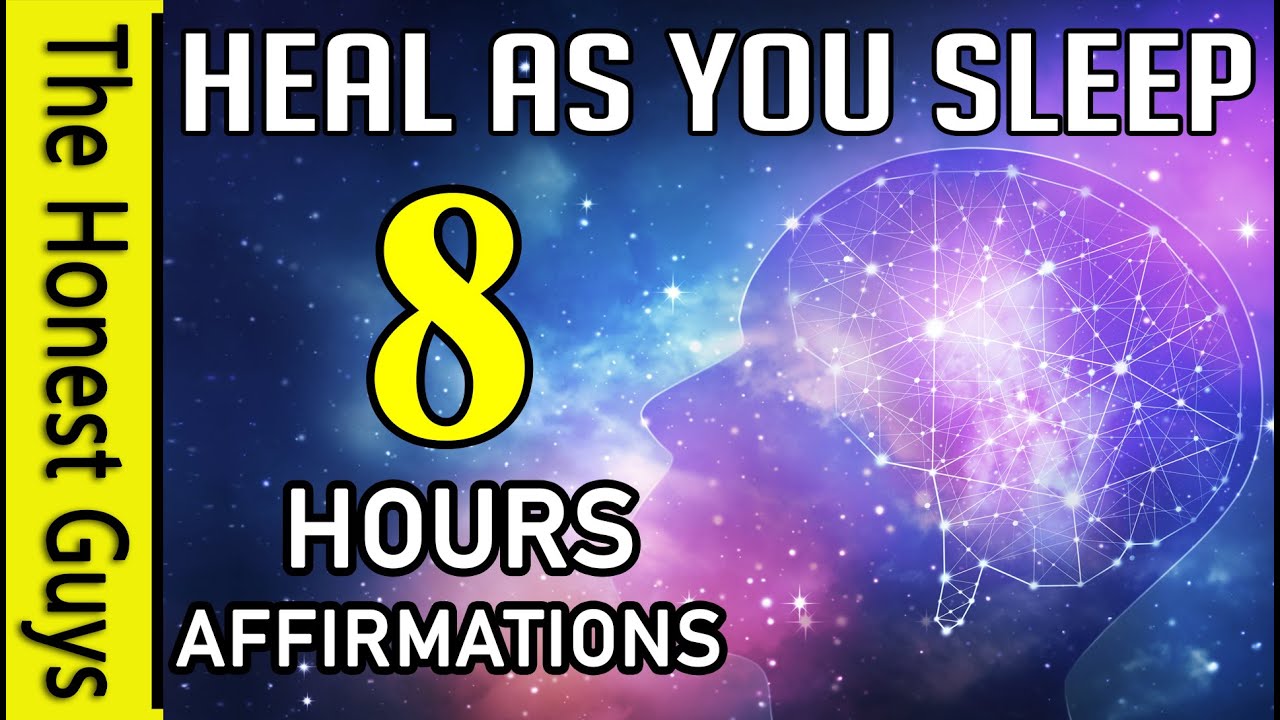 8 HOURS Heal As You Sleep (No Music). Reprogram your Mind with Healing Affirmations