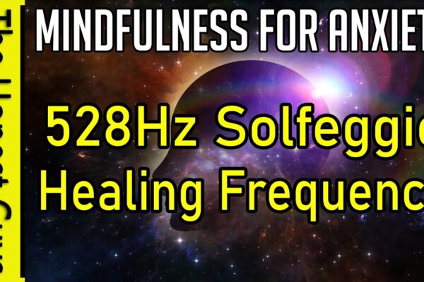 528Hz Mindfulness Meditation for Anxiety (Solfeggio Healing Frequency) Using Live 3D Binaural Music