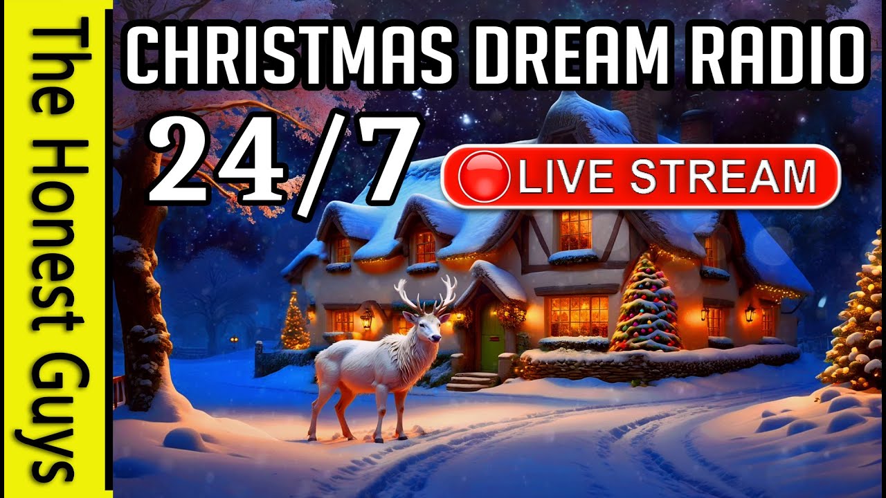 🔴Christmas Dream Radio. Non-Stop Fantasy Christmas Sleep Stories 24/7