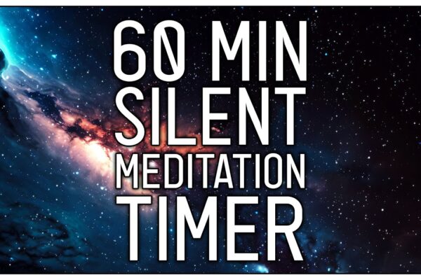 60 Minute Silent Meditation with Bells - 10 Min Intervals | Timer | Unguided