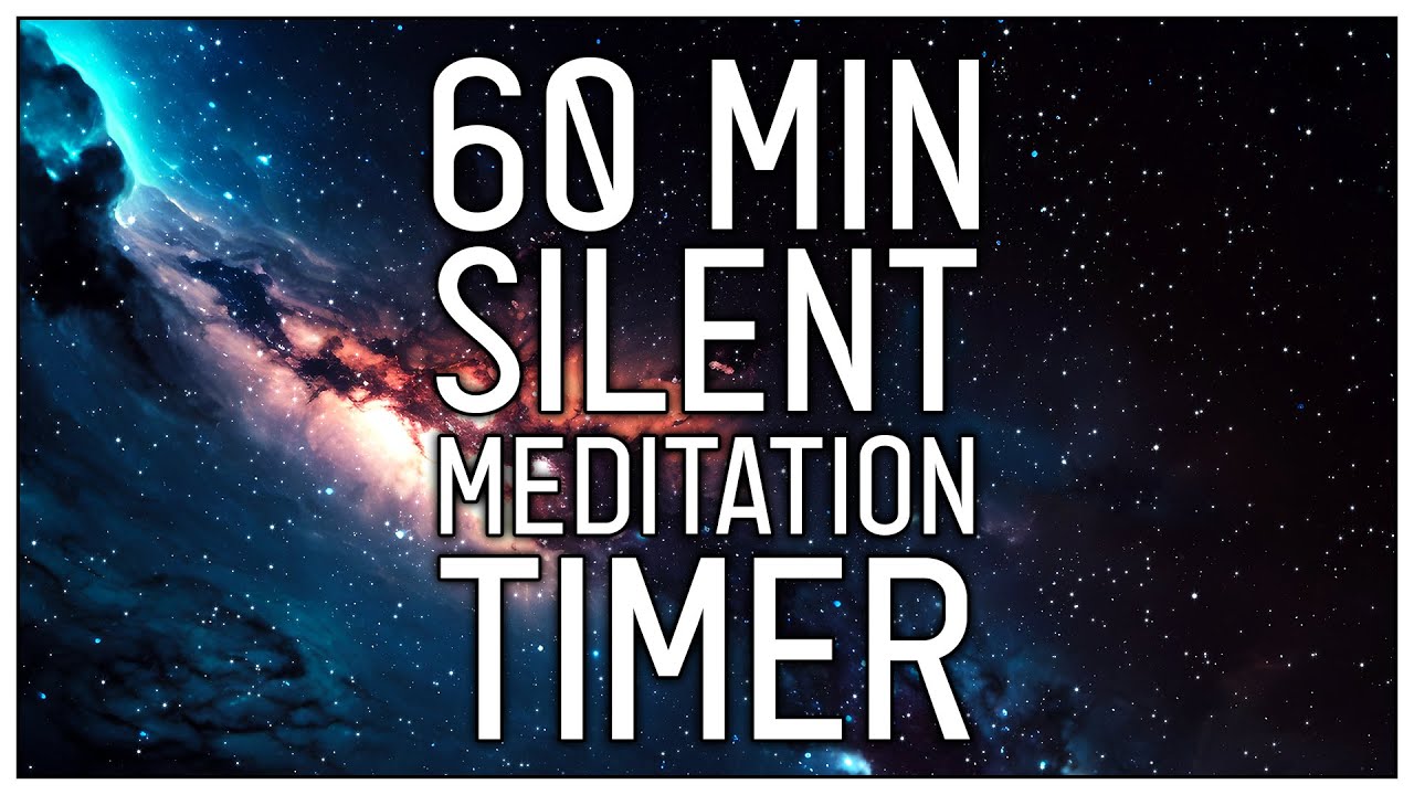 60 Minute Silent Meditation with Bells - 10 Min Intervals | Timer | Unguided