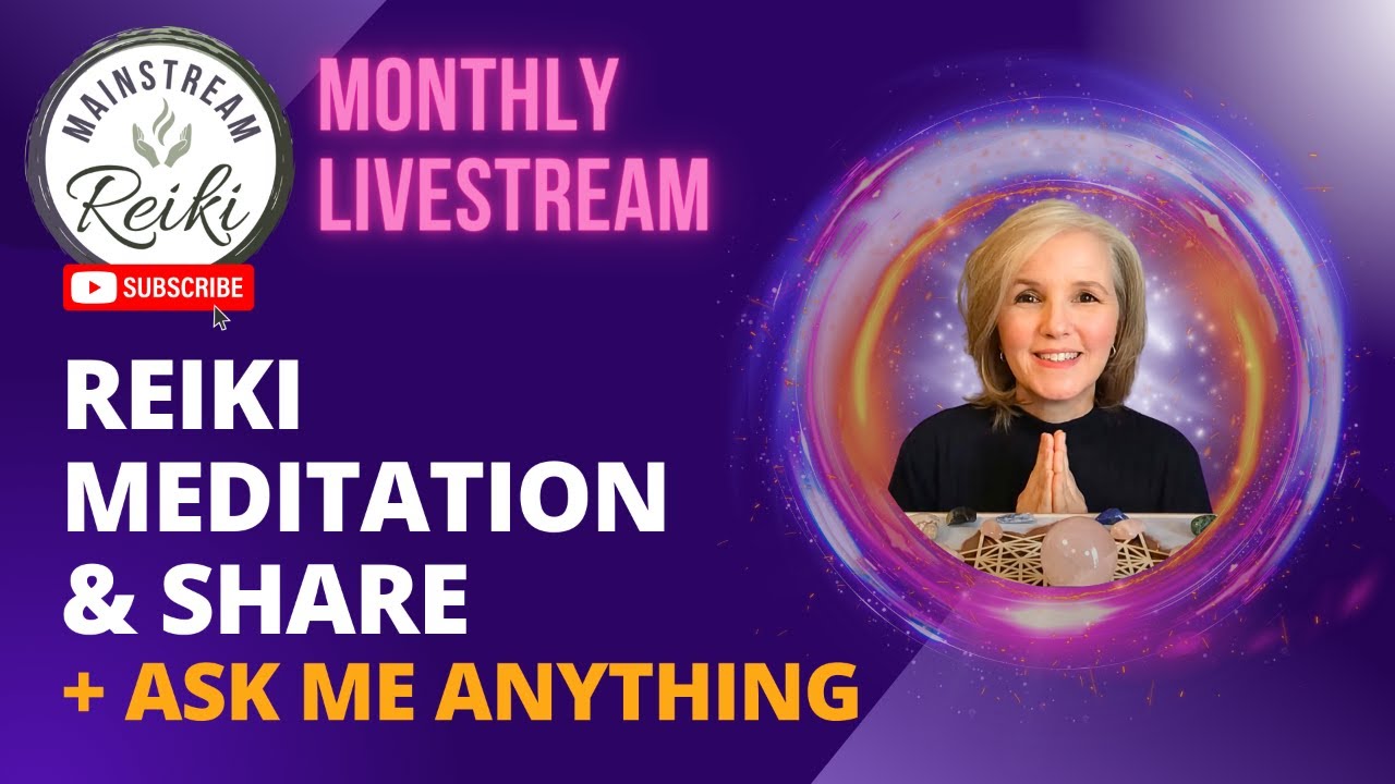 June 6 LIVESTREAM! Reiki Experience + Ask Andrea Anything!