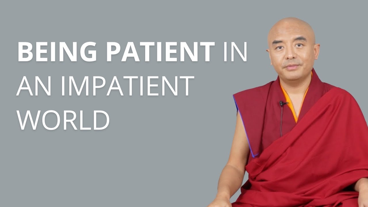 Being Patient in an Impatient World with Yongey Mingyur Rinpoche