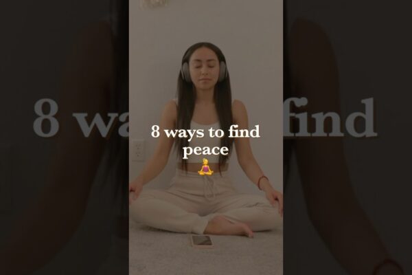 8 ways to find inner peace 🧘‍♀️