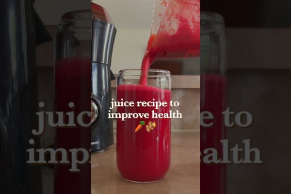 Boost your health with this simple morning juice recipe!