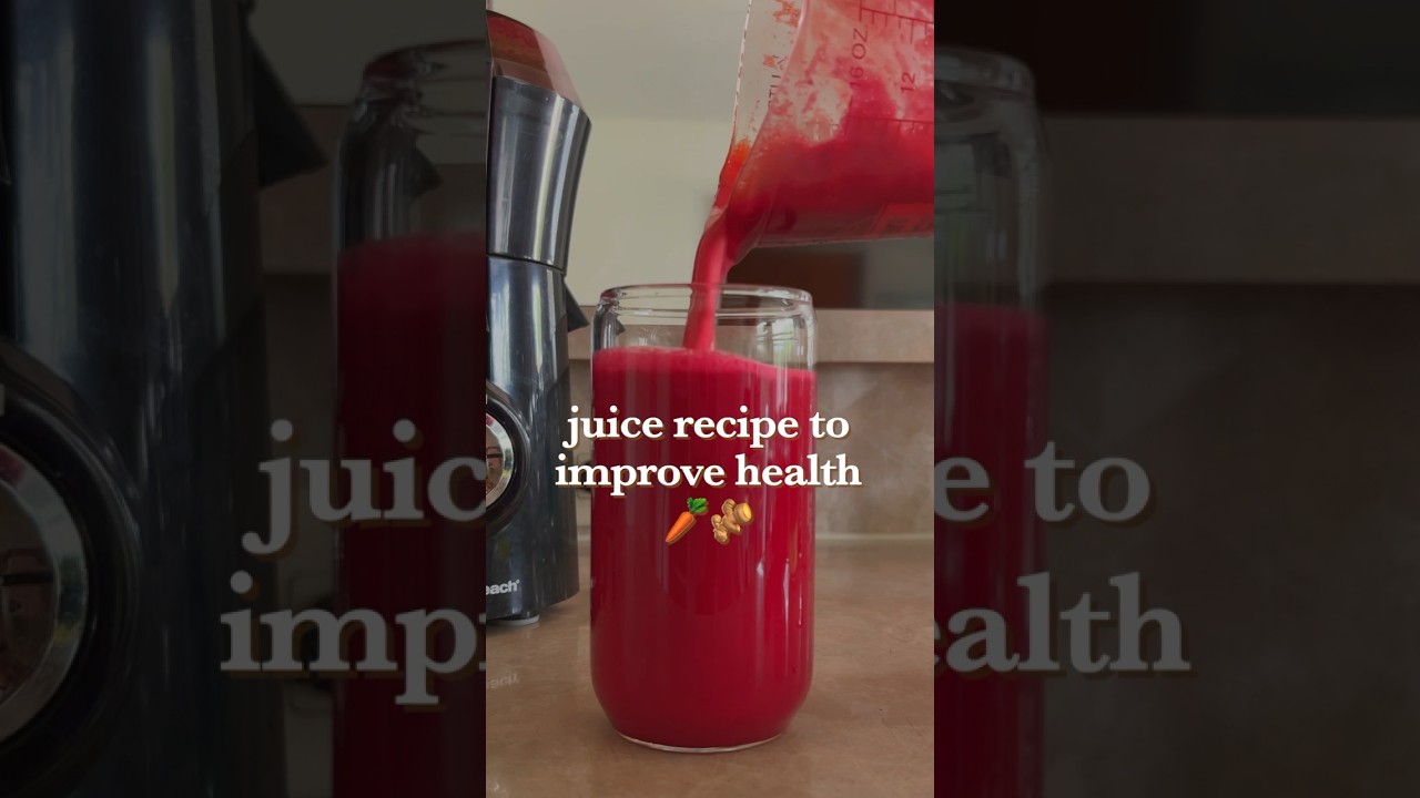 Boost your health with this simple morning juice recipe!