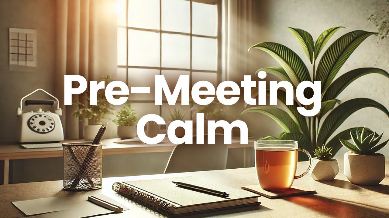 6-Minute Pre-Meeting Calm Meditation | Prepare for Success | Workplace Meditation