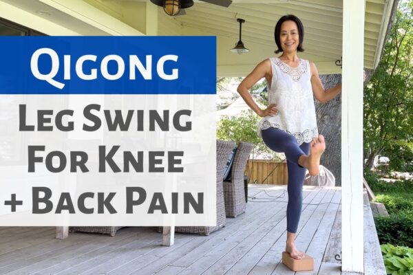 LEG SWING QIGONG FOR KNEE PAIN & BACK PAIN | WEIGHT-LOSS QIGONG